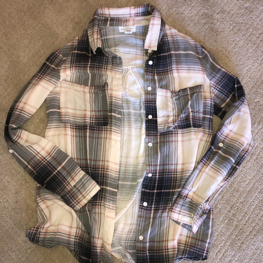 Blush and Grey Flannel